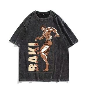 Baki Graphic Charcoal Tee